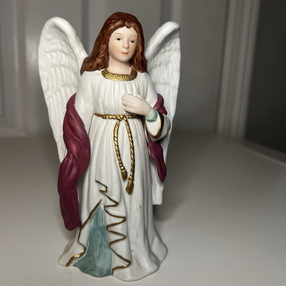 Home Interiors Other - Home Interior Guardian Angel, Christmas Nativity Angel Figurine